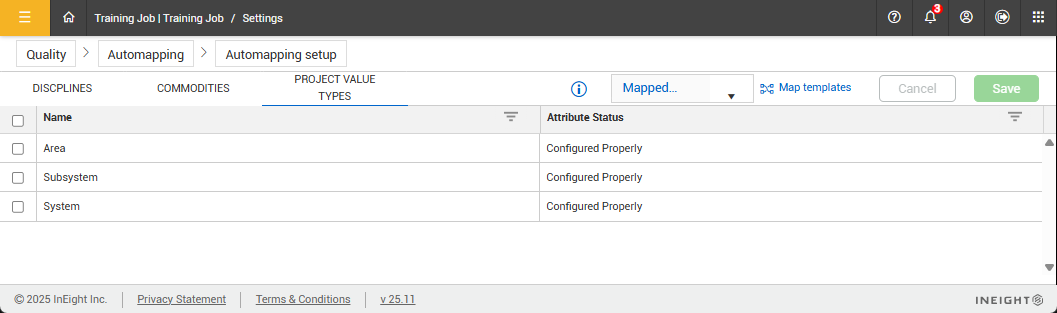 InEight Compliance - Compliance 25.11 Release Notes