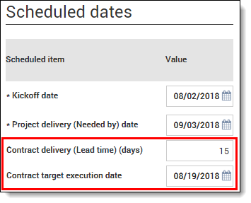 InEight Contract - Milestones Tab