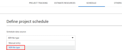 InEight Control - Primavera Schedule Integration