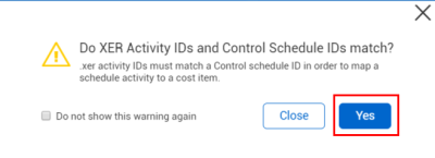 InEight Control - Primavera Schedule Integration
