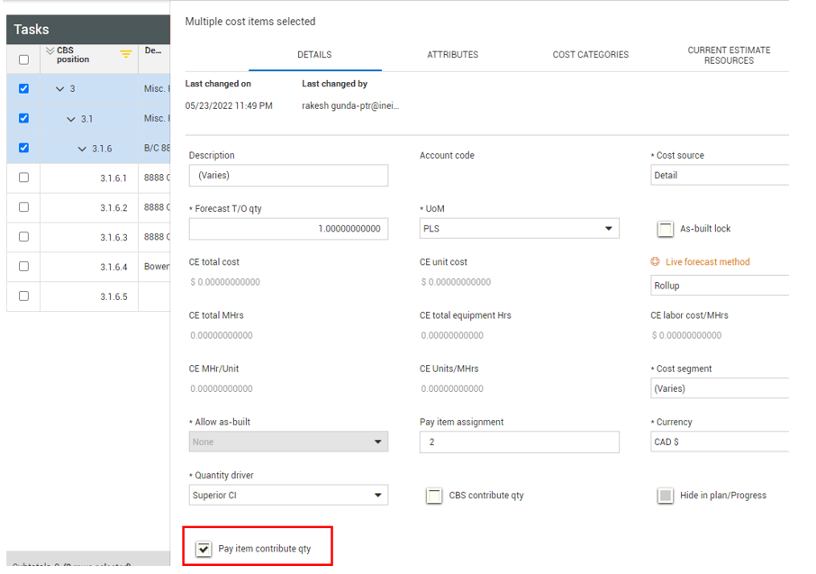 InEight Control Release Notes