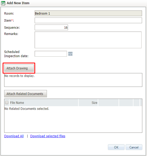 InEight Document Classic - Adding Drawings to Inspection List Items