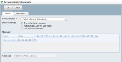InEight Document Classic - Document Release without activating a workflow