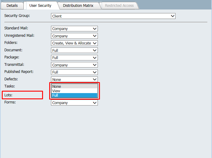 InEight Document Classic - Individual User Level Access
