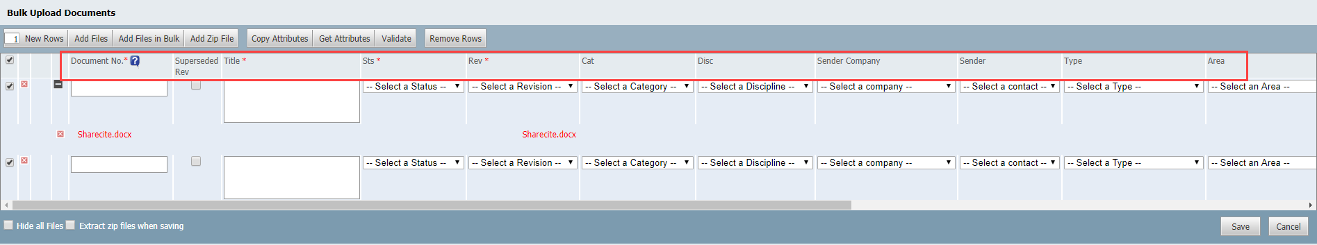 InEight Document Classic - Processing Mail Attachments as Controlled ...