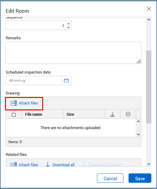 InEight Document - Adding Drawings to Inspection List Items