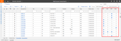 File format columns icons with tick download access 