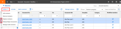  Add,  Remove or Replace reviewers in bulk in Document workflow