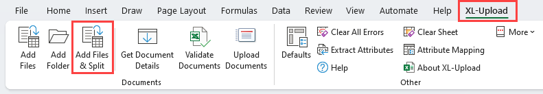 InEight Document - Splitting PDF files for upload