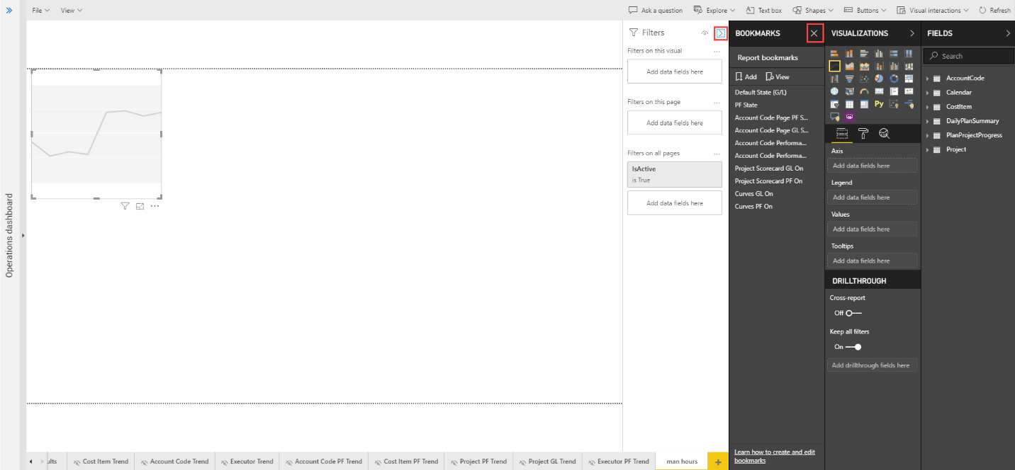 InEight Explore - Custom Dashboards