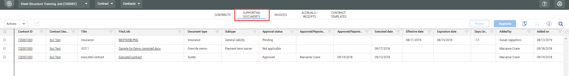 InEight Platform - Project Management