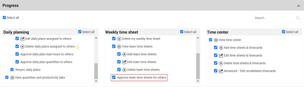 InEight Progress - Time Card Management