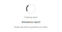 preparing report visual