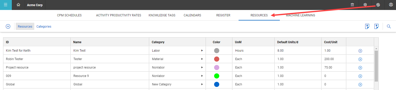 InEight Schedule - Knowledge Base