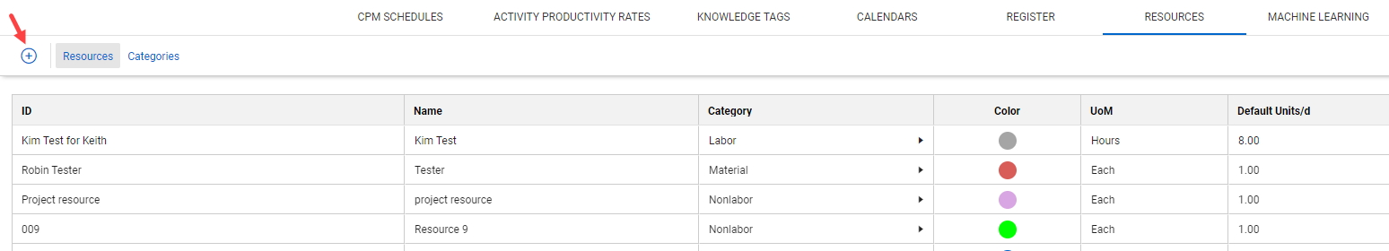 InEight Schedule - Knowledge Base