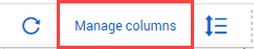 Manage columns button
