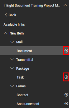 Click Add link with plus icon to add quick launch link