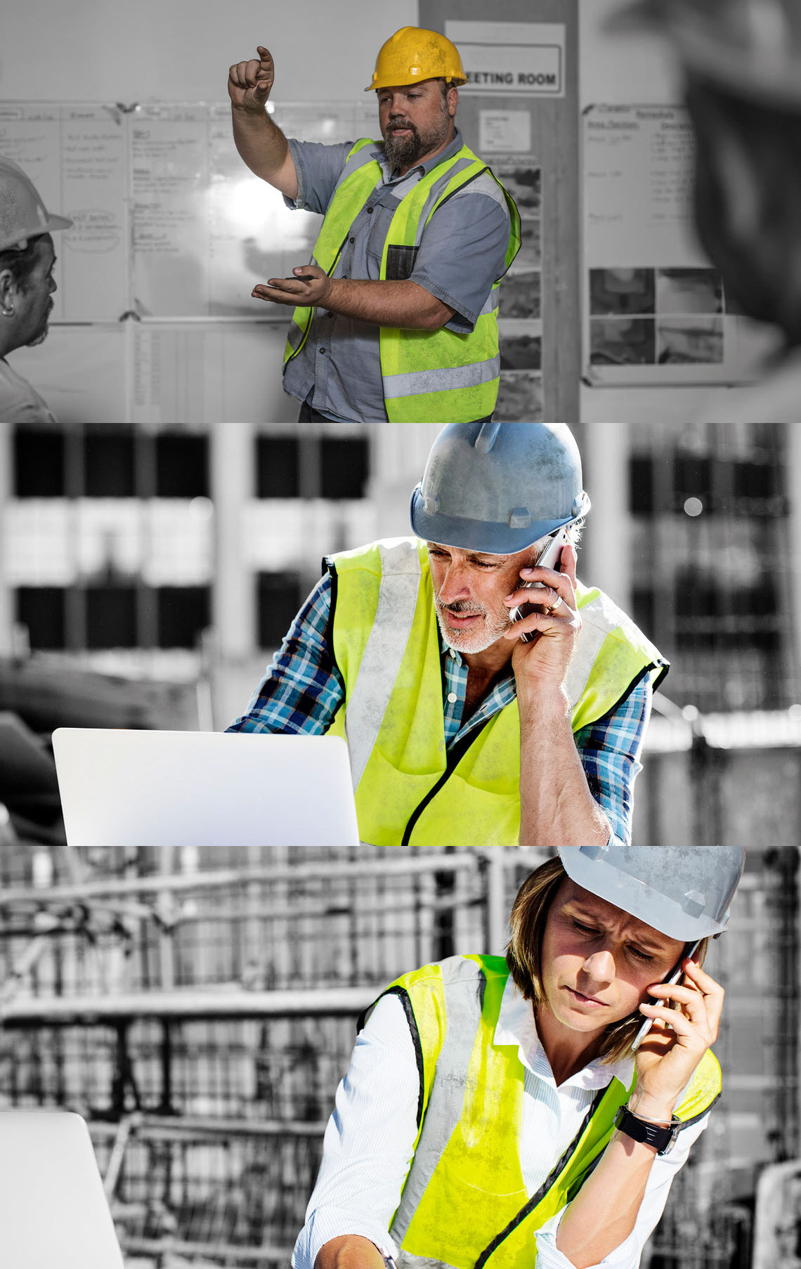project controls manager on the phone