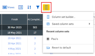 Menu Column Builder Menus